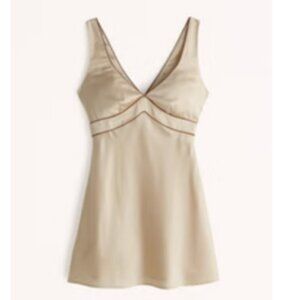 Abercrombie Satin Slip Mini Dress